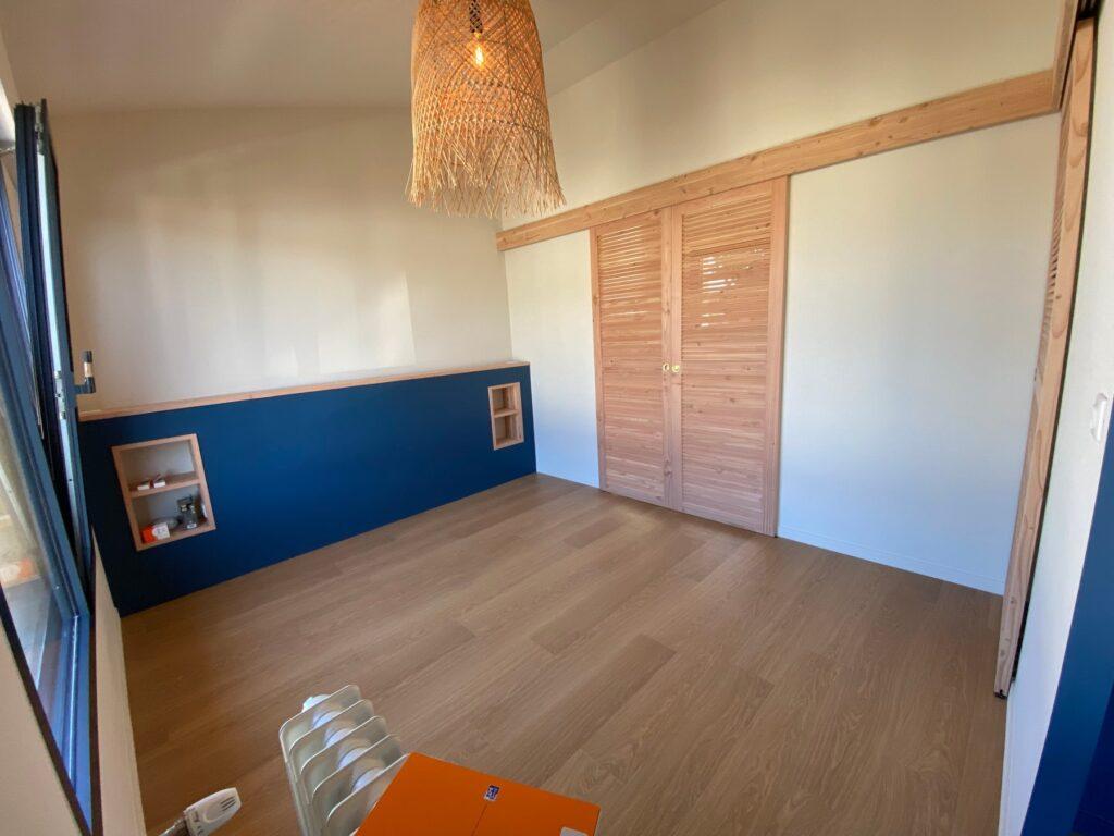 Photo 1 de réalisation d'agencement intérieur en bois pour Appartement Bellier - PL Agencement