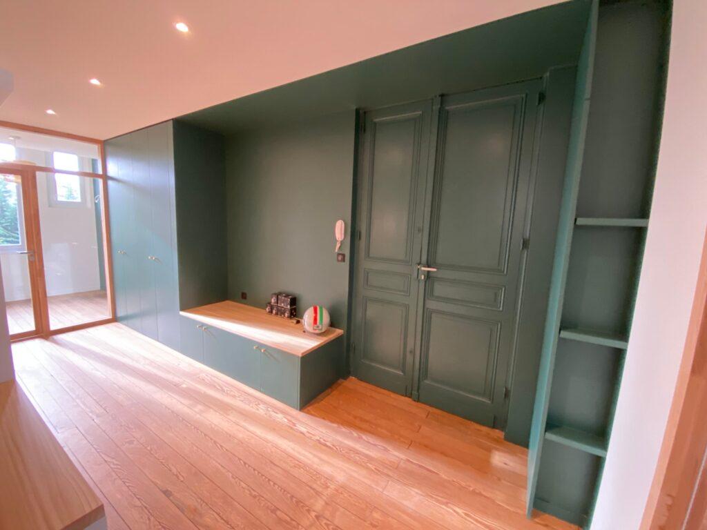 Photo 3 de réalisation de menuiserie intérieure en bois pour Appartement Amboise - PL Agencement